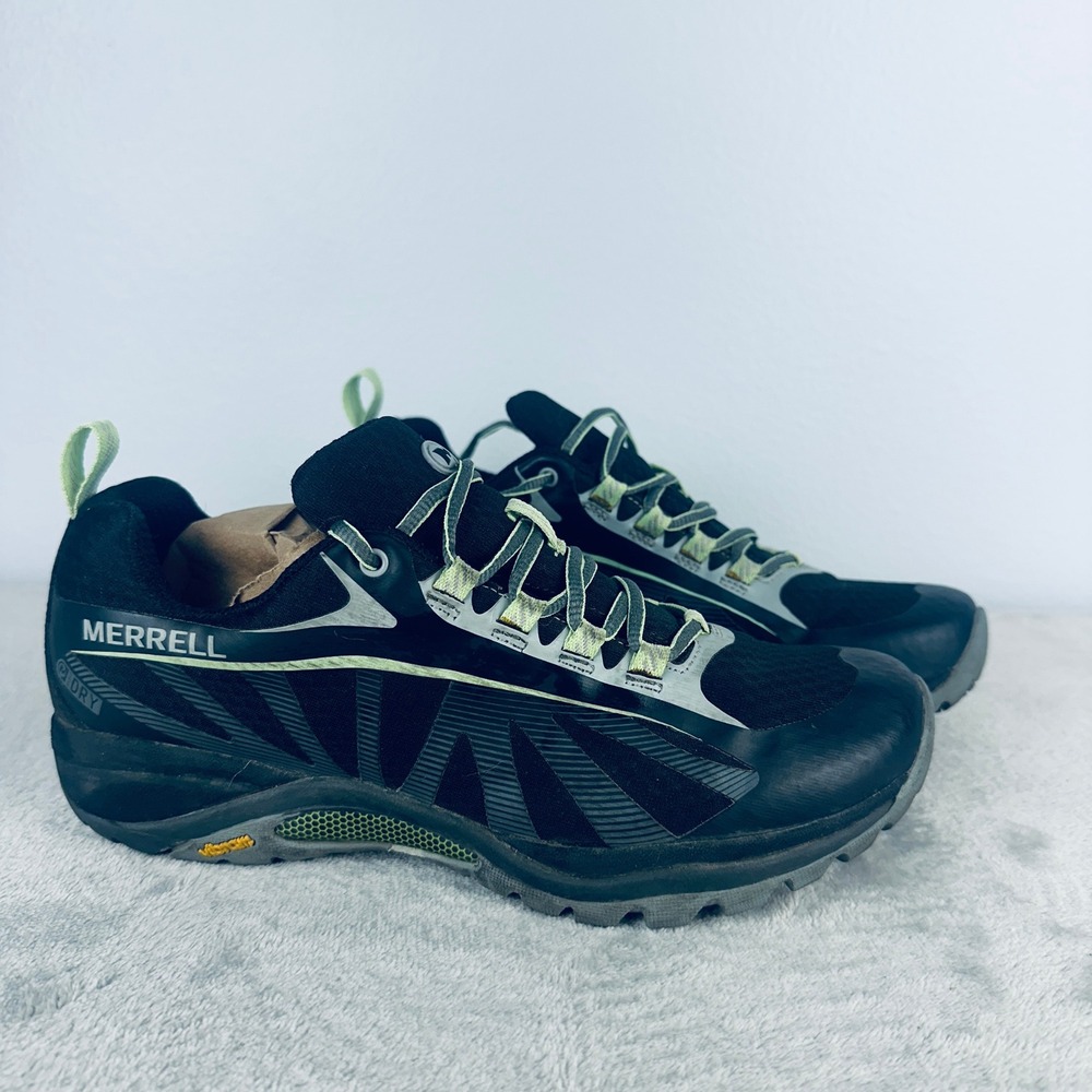Merrell Siren Edge Q2 Black Paradise Waterproof Hiking Shoes J37196 Womens 8